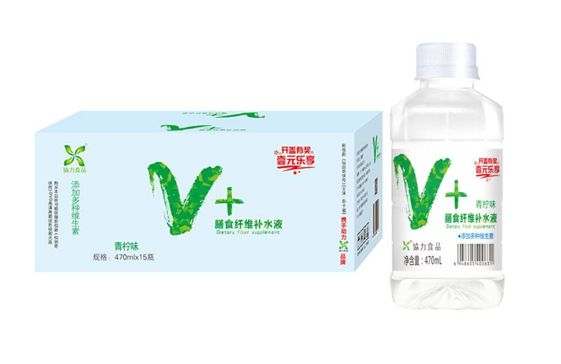 V+膳食纤维果味饮料(青柠味)470ml*15瓶